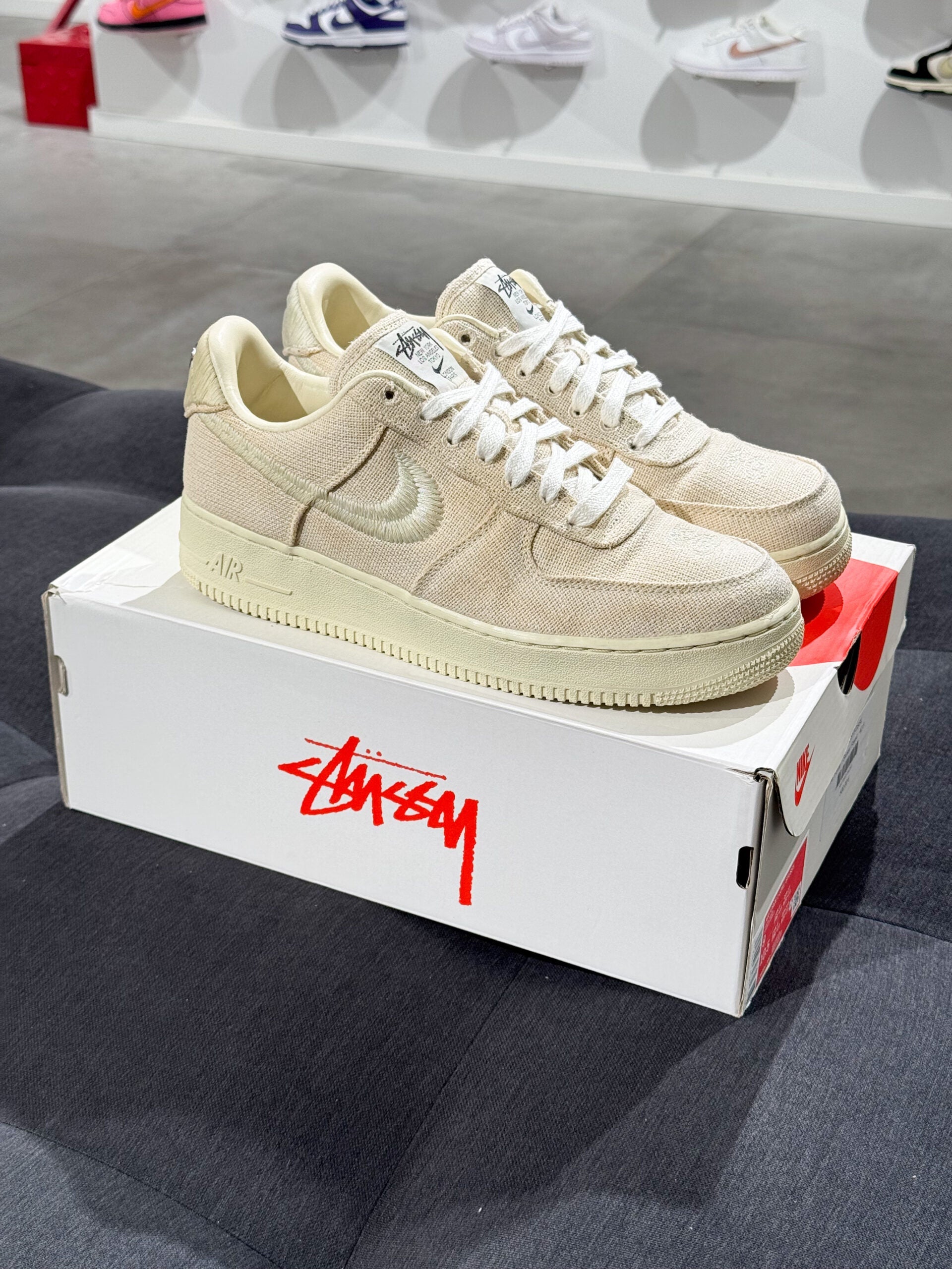 Nike Air Force 1 Low '07 (42.5) - Stüssy Fossil (USADO)