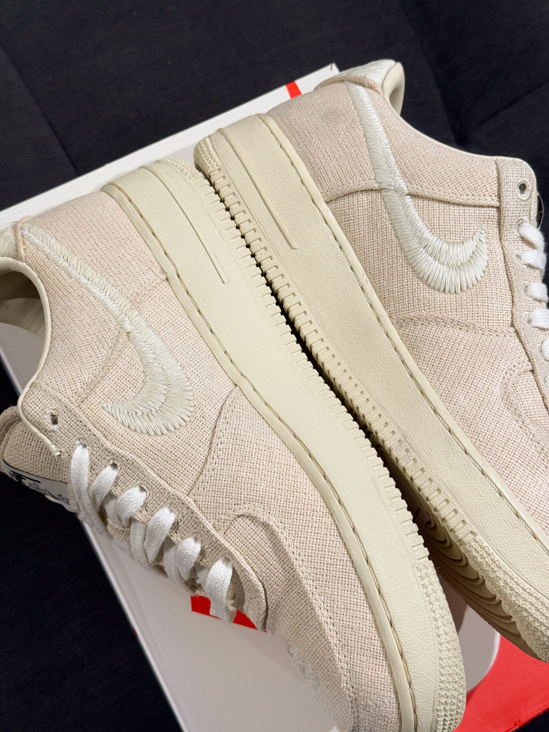 Nike Air Force 1 Low '07 (42.5) - Stüssy Fossil (USADO)